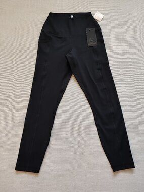 NWT 90 Degree by Reflex Black Wonderlink High Waist Pocket Leggings - XS